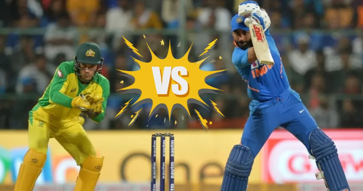 Australian Men’s Cricket Team vs India National Cricket Team Timeline