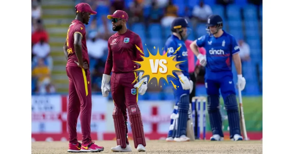 West Indies Cricket Team vs England Cricket Team Timeline