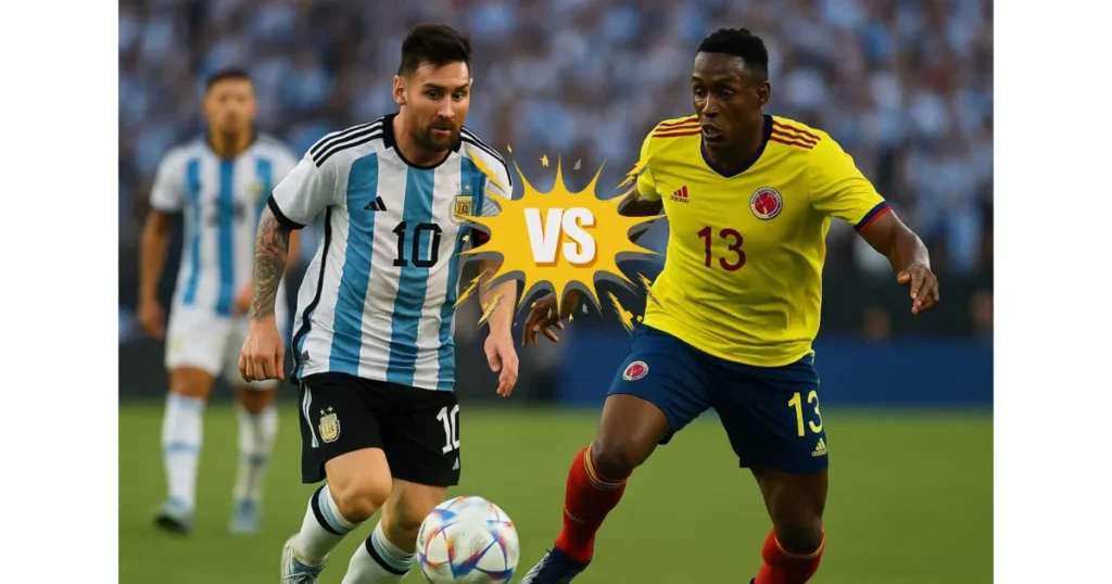 Argentina National Football Team vs Colombia National Football Team Timeline