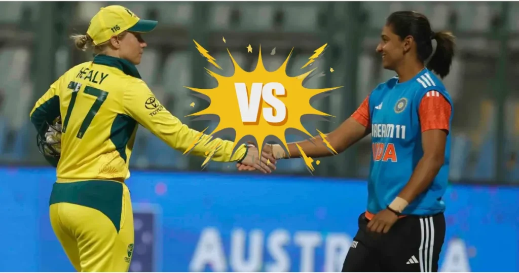 Australia Women’s National Cricket Team vs India Women’s National Cricket Team Timeline