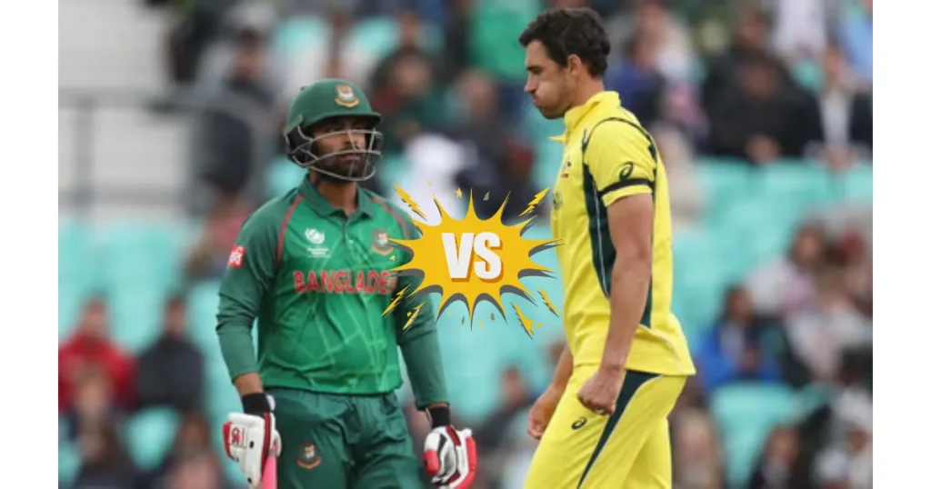 Bangladesh National Cricket Team vs Australian Men’s Cricket Team Timeline