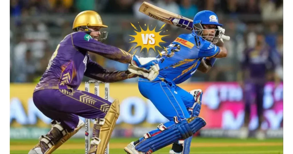 Kolkata Knight Riders vs Mumbai Indians Match Scorecard