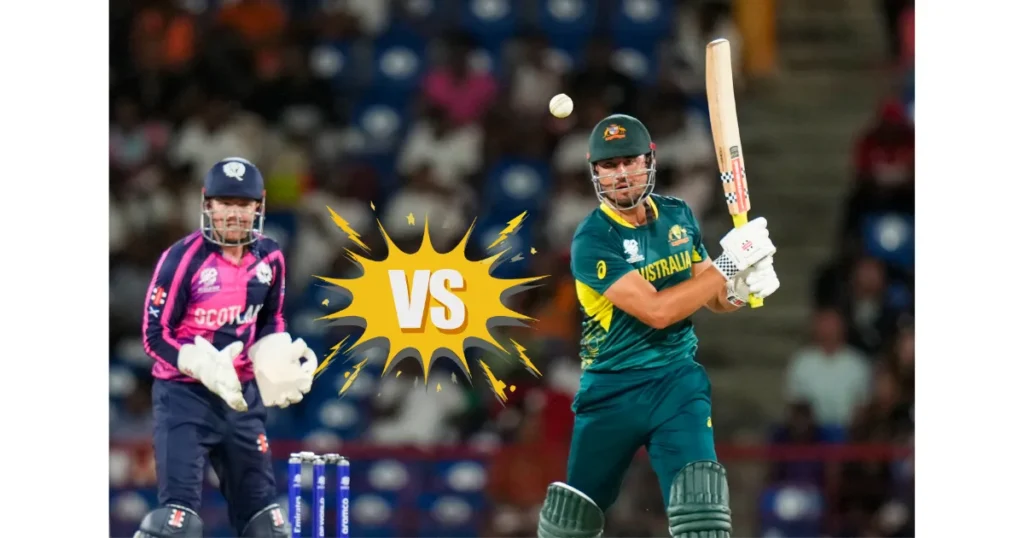 Scotland National Cricket Team vs Australian Men’s Cricket Team Timeline