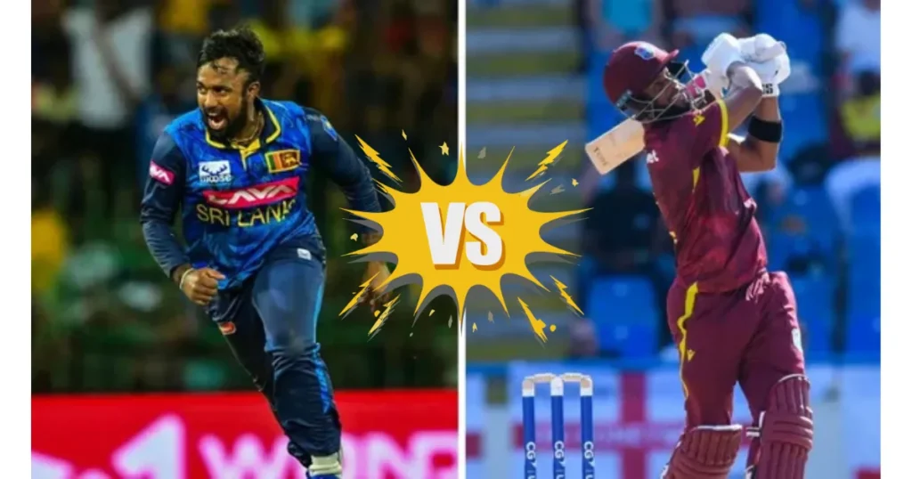 Sri Lanka National Cricket Team vs West Indies Cricket Team Timeline