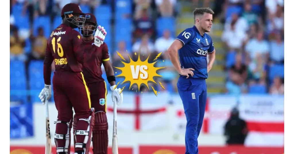 England Cricket Team vs West Indies Cricket Team Match Scorecard
