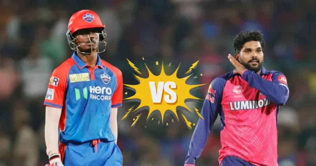 Rajasthan Royals vs Delhi Capitals Match Scorecard