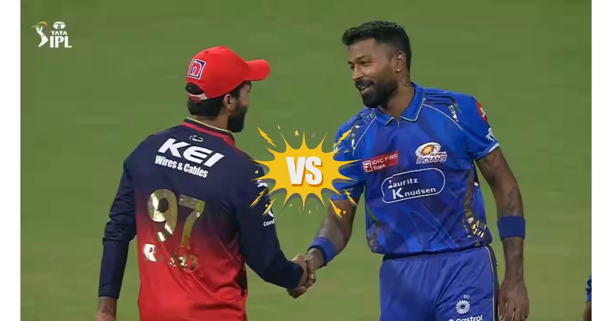 Royal Challengers Bengaluru vs Mumbai Indians Match Scorecard