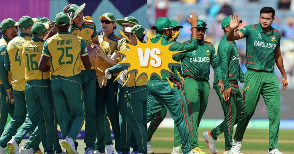 South Africa National Cricket Team vs Bangladesh National Cricket Team Match Scorecard