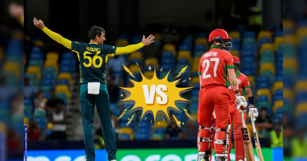 Australian Men’s Cricket Team vs Oman National Cricket Team Match Scorecard