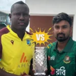 Bangladesh National Cricket Team vs West Indies Cricket Team Match Scorecard