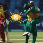 South Africa National Cricket Team vs West Indies Cricket Team Match Scorecard