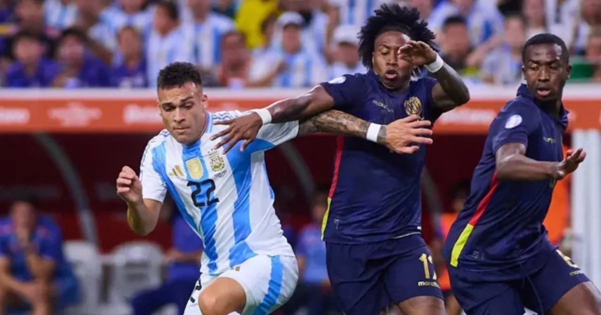 Ecuador National Football Team vs Argentina National Football Team Lineups