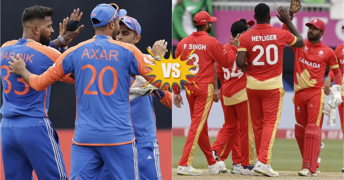 India National Cricket Team vs Canada National Cricket Team Match Scorecard