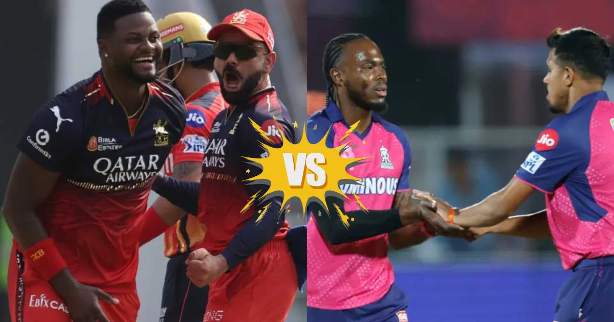 Royal Challengers Bengaluru vs Rajasthan Royals Match Scorecard