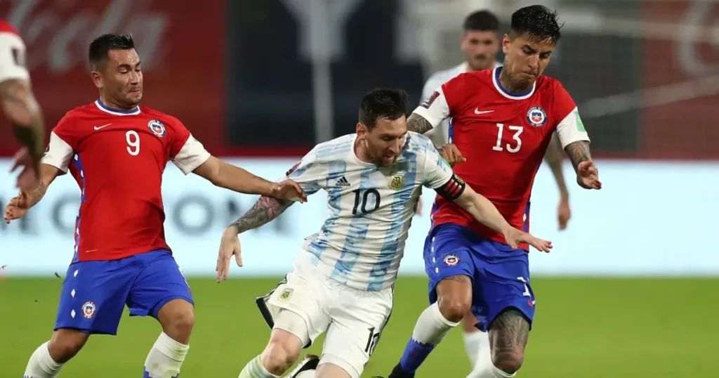 Chile National Football Team vs Argentina National Football Team Lineups