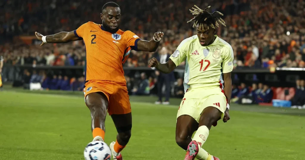 Spain National Football Team vs Netherlands National Football Team Lineups