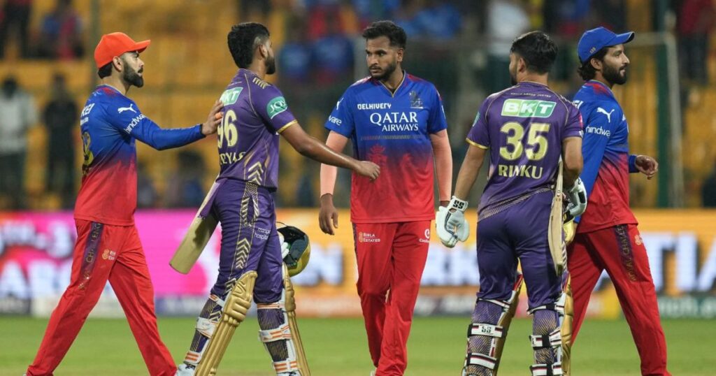 RCB vs KKR Live Betting